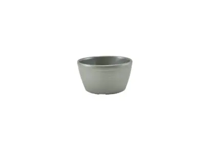 GenWare Melamine Matt Grey Ripple Ramekin 113ml/ 4oz
