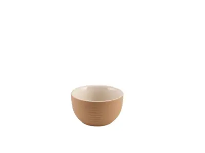GenWare Kava White Stoneware Ribbed Ramekin 9cl/ 3oz