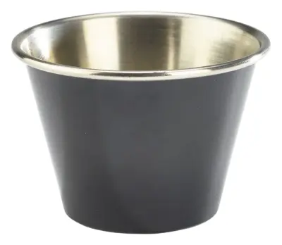 GenWare Black Stainless Steel Ramekin 71ml/ 2.5oz