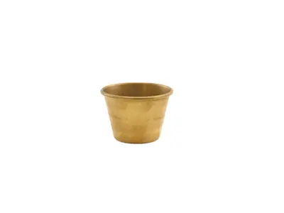GenWare Gold Vintage Steel Ramekin 71ml/ 2.5oz