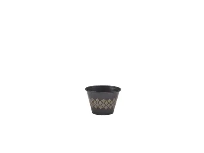 GenWare Metallic Black Diamond Ramekin 71ml/ 2.5oz