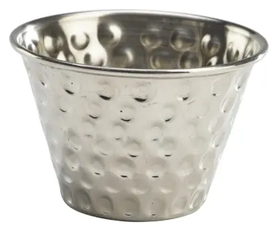 GenWare Stainless Steel Hammered Ramekin 114ml/ 4oz