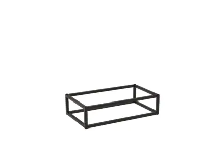 GenWare Black GN 1/3 Riser 8cm (H)