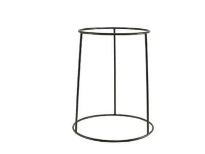 GenWare Black Anti-Slip Round Buffet Riser 30cm