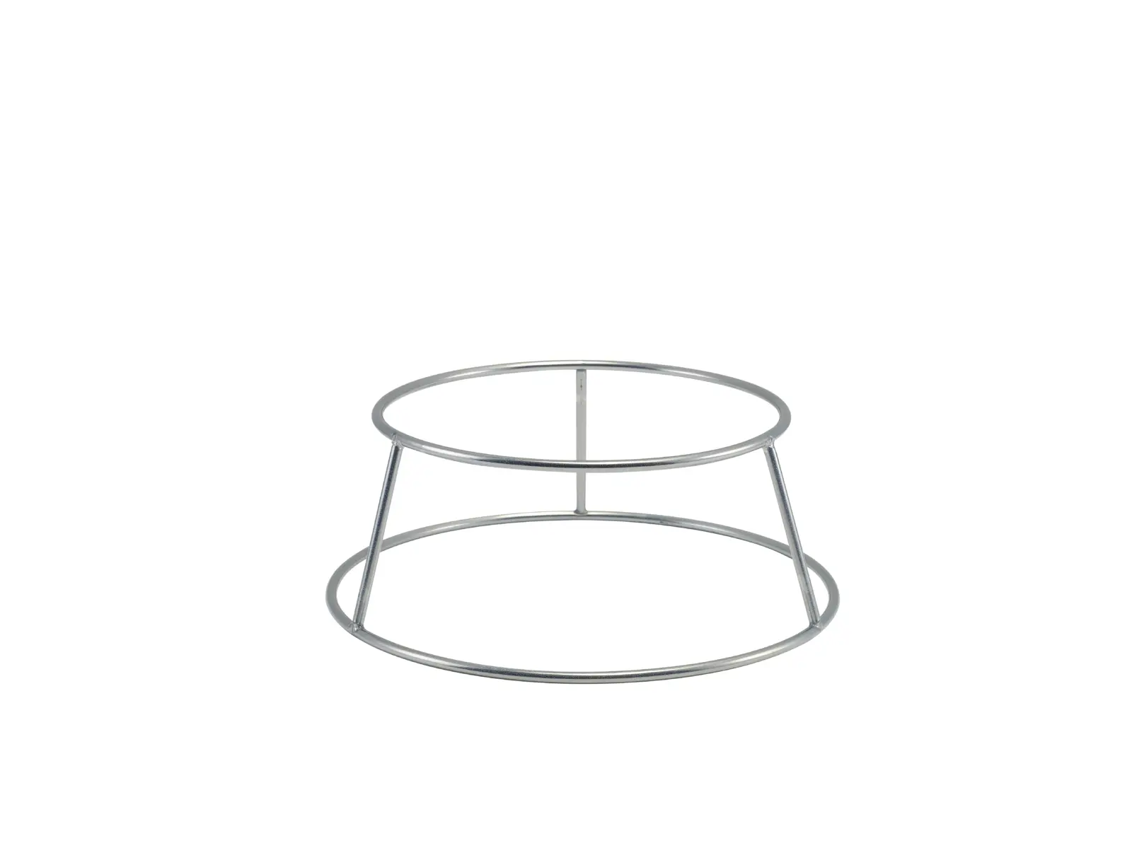 GenWare Silver Anti-Slip Round Buffet Riser 10cm