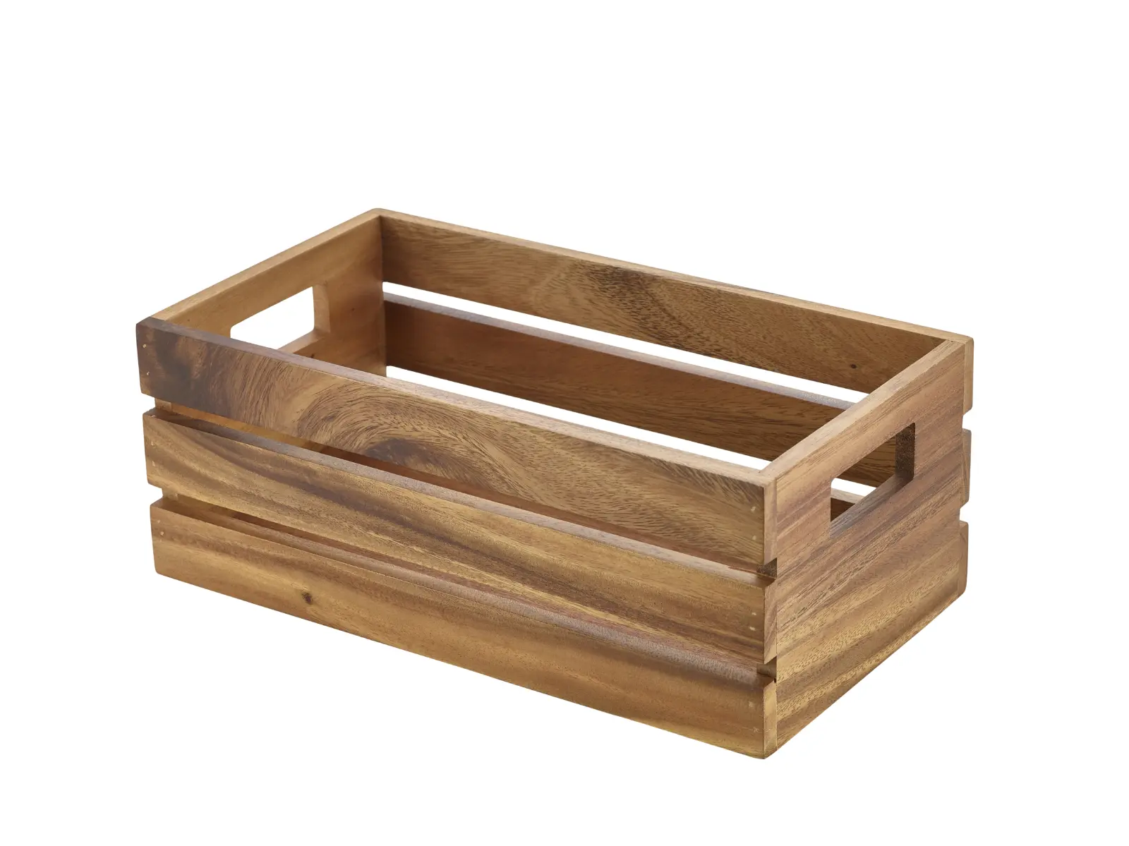 Genware Acacia Wood Box/ Riser GN 1/3