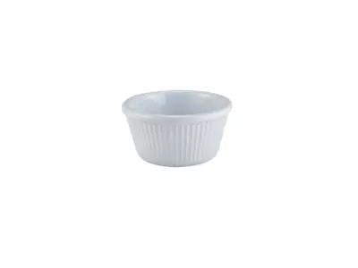 GenWare Melamine White Fluted Ramekin 114ml/ 4oz