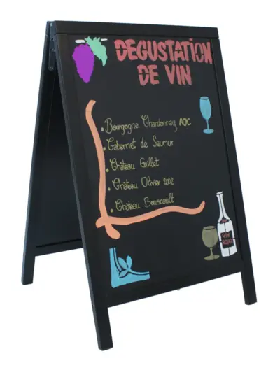 Duplo A-Board 55X85cm Black
