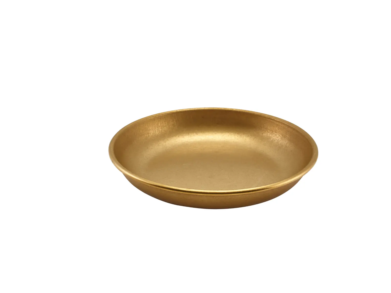 GenWare Gold Vintage Steel Coupe Plate 20cm