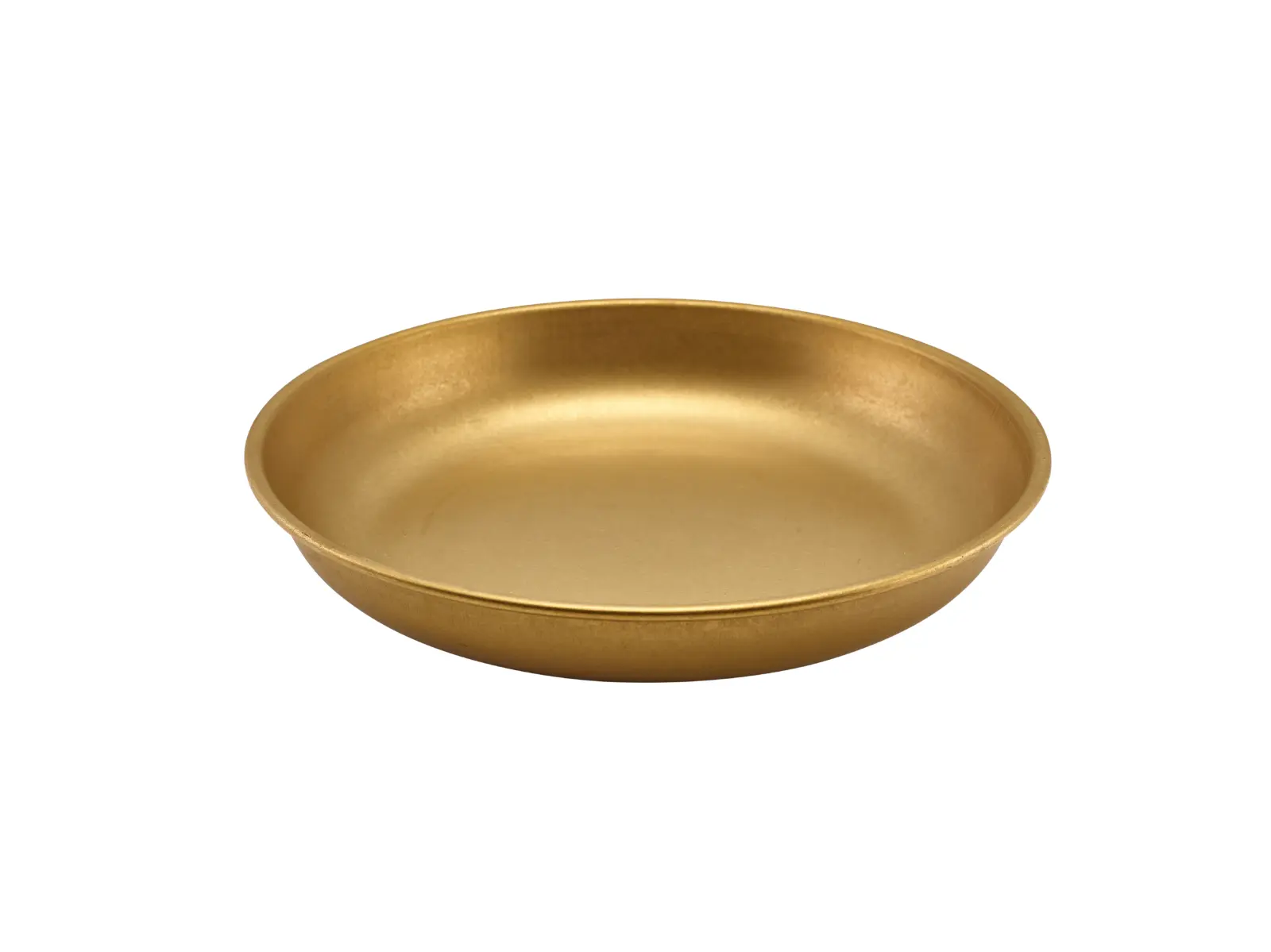 GenWare Gold Vintage Steel Coupe Plate 24cm