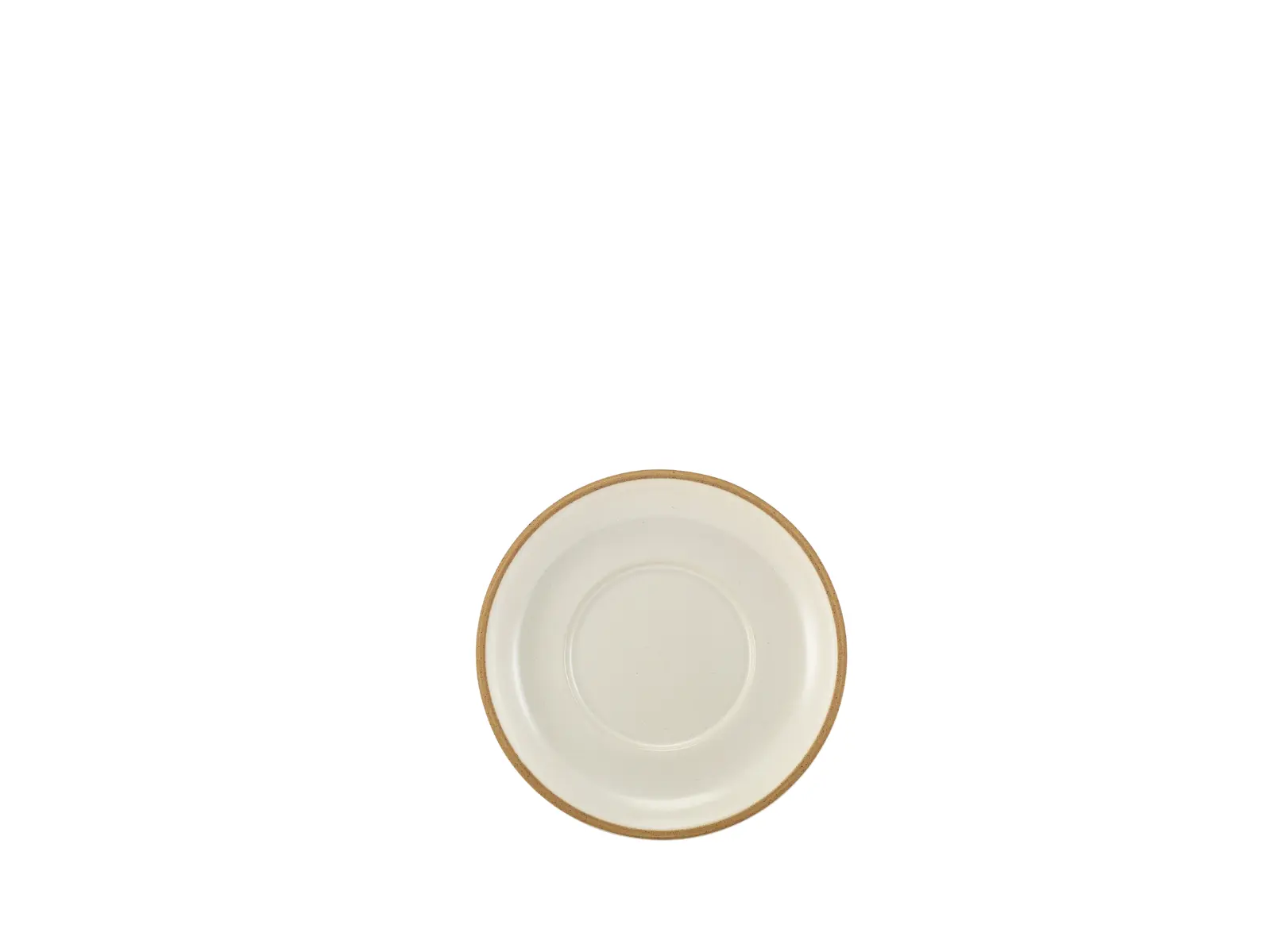 GenWare Kava White Stoneware Saucer 16cm