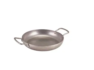 GenWare Vintage Steel Deep Paella Pan 24cm