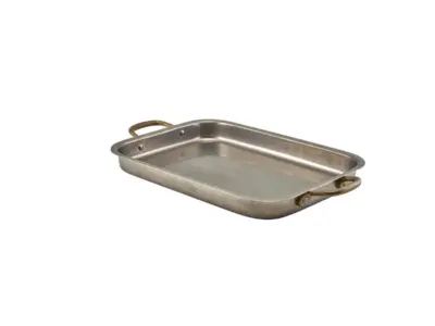 GenWare Vintage Steel Deep Tray 33 x 23.5cm
