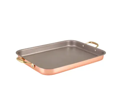 GenWare Copper Plated Deep Tray 37.25 x 27.5cm