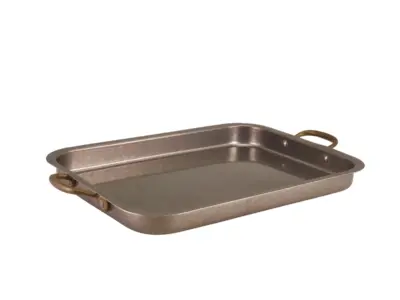 GenWare Vintage Steel Deep Tray 37.25 x 27.5cm
