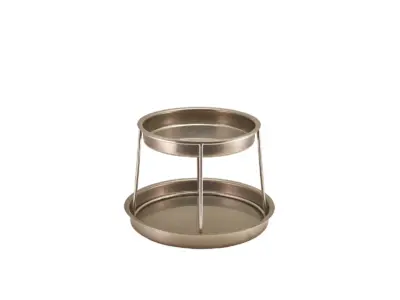 GenWare Two Tier Vintage Steel Seafood Stand