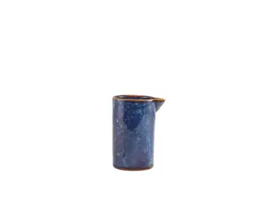 Terra Porcelain Aqua Blue Straight Sided Jug 18cl/ 6.3oz