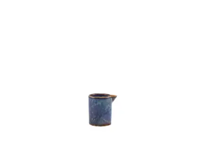 Terra Porcelain Aqua Blue Straight Sided Jug 5cl/ 1.75oz