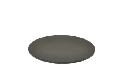 Genware Natural Edge Slate Platter 30cm Round