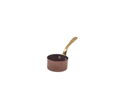 GenWare Copper Vintage Steel Mini Sauce Pan 7 x 3.75cm