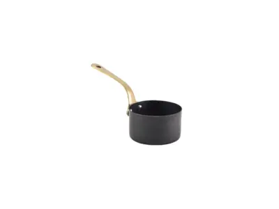 GenWare Black Vintage Steel Mini Sauce Pan 7.8 x 4.5cm