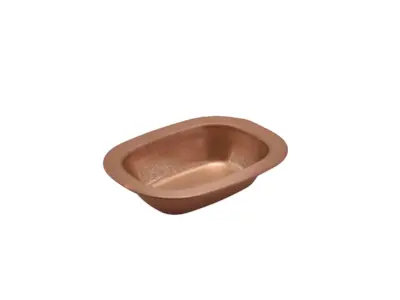 GenWare Copper Vintage Steel Pie Dish 16cm