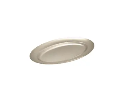 GenWare Vintage Steel Oval Platter 35cm