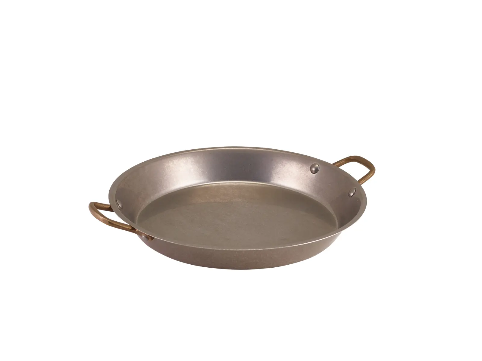 GenWare Vintage Steel Paella Pan 27cm