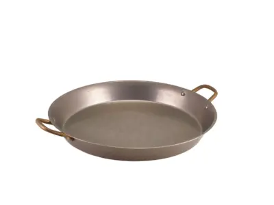 GenWare Vintage Steel Paella Pan 31cm