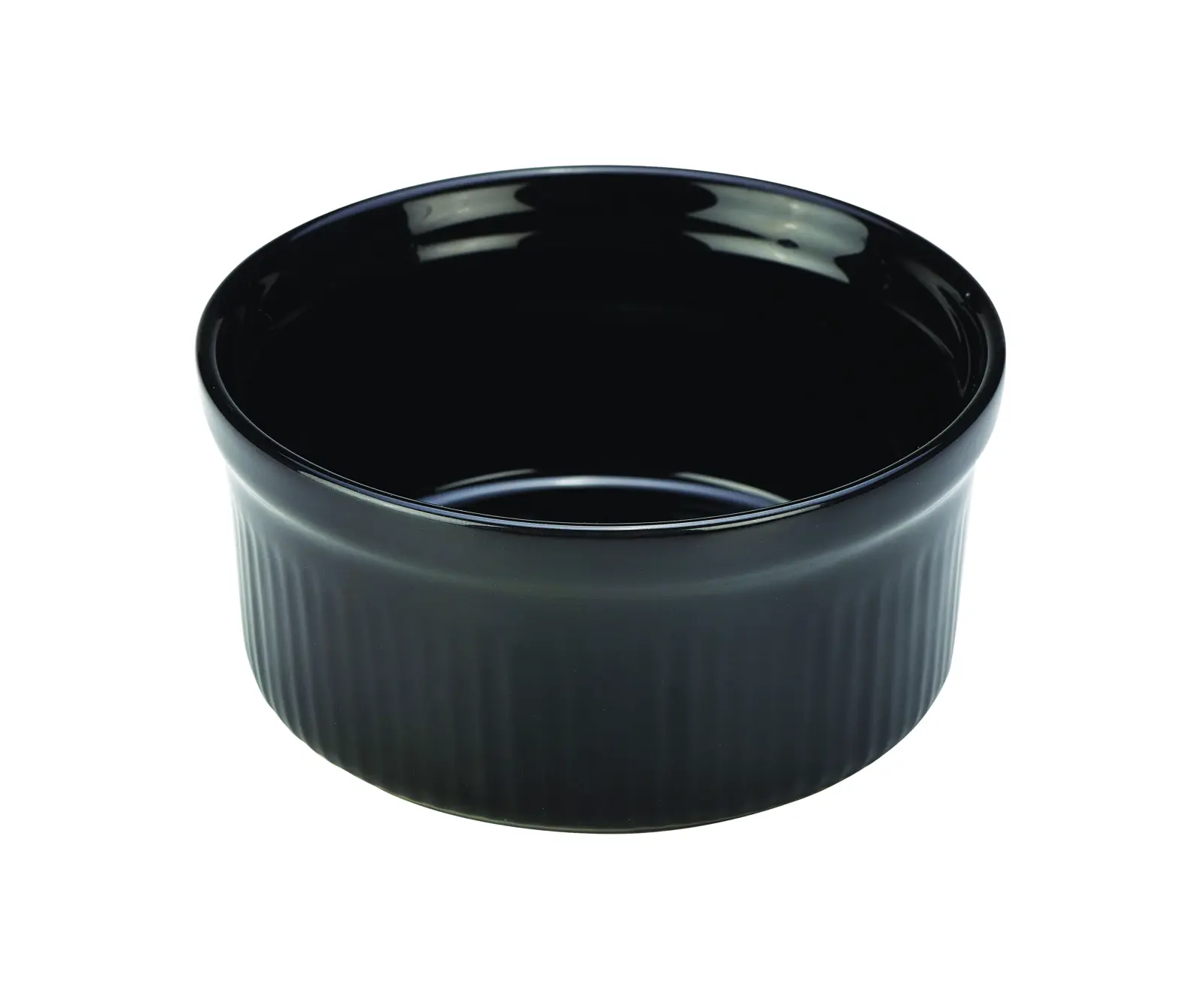 GenWare Stoneware Black Ramekin 9.5cm/ 3.75"