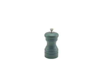 Olive Green Wooden Salt/ Pepper Grinder 10cm