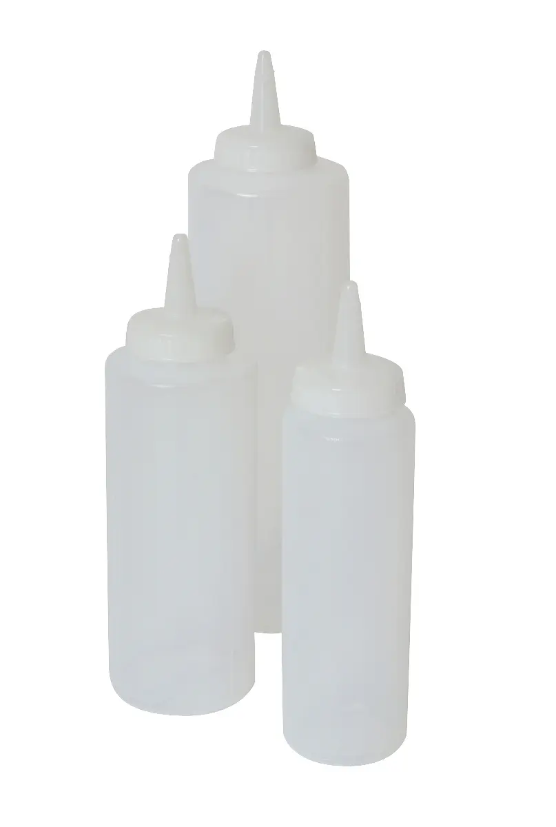 Genware Squeeze Bottle Clear 12oz/ 35cl