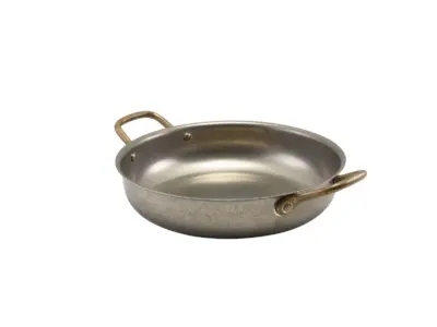 GenWare Vintage Steel Round Dish 22 x 5cm