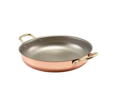 GenWare Copper Round Dish 24.5 x 5cm