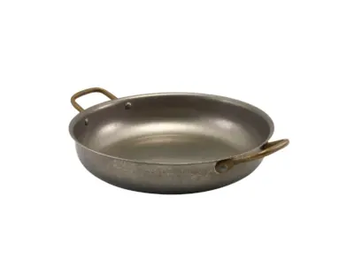 GenWare Vintage Steel Round Dish 24.5 x 5cm