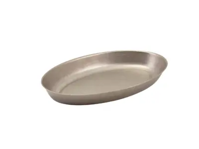 GenWare Vintage Steel Oval Dish 24.5 x 15cm