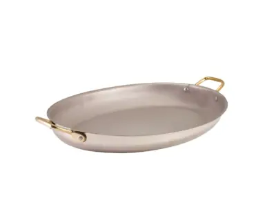 GenWare Stainless Steel Oval Dish 37.5 x 26cm