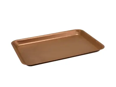 GenWare Copper Vintage Steel Tray 31.5 x 21.5cm
