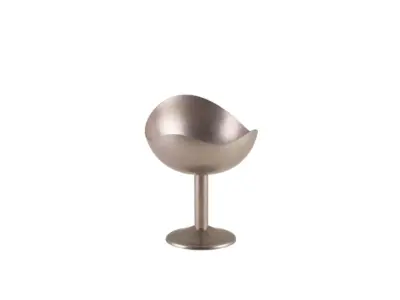 GenWare Vintage Steel Curved Bowl Sundae Cup