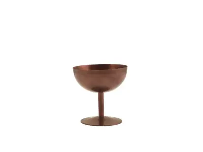 GenWare Copper Vintage Steel Stemmed Sundae Cup 10cm