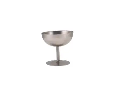GenWare Vintage Steel Stemmed Sundae Cup 10cm