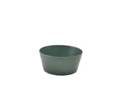 GenWare Melamine Green Tableau Conical Buffet Bowl 22 x 10cm