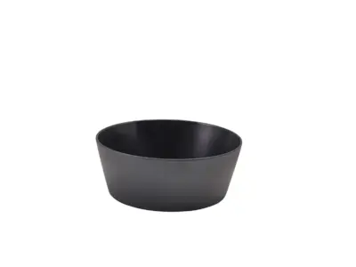 GenWare Melamine Black Tableau Conical Buffet Bowl 26.5 x 10cm