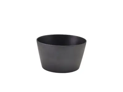 GenWare Melamine Black Tableau Conical Buffet Bowl 26.5 x 15cm