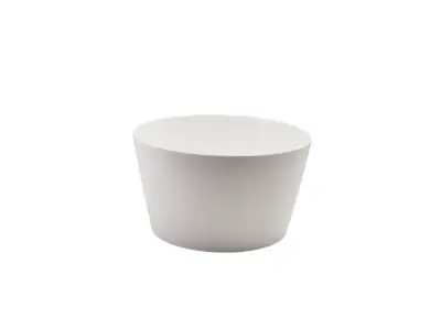 GenWare Melamine White Tableau Conical Buffet Bowl 26.5 x 15cm