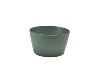 GenWare Melamine Green Tableau Conical Buffet Bowl 26.5 x 15cm