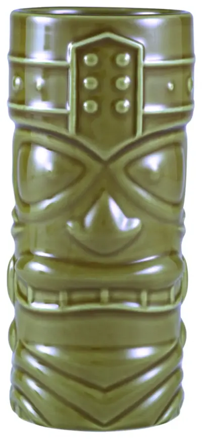 Genware Green Tiki Mug 40cl/ 14oz