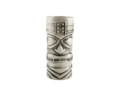 Genware White Tiki Mug 40cl/ 14oz