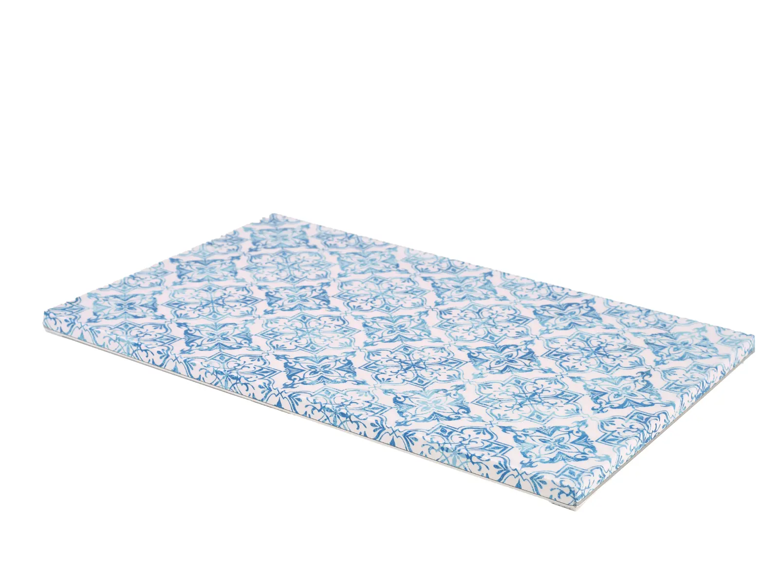 GenWare Melamine Blue Talavera GN 1/1 Slab 53 x 32.5cm