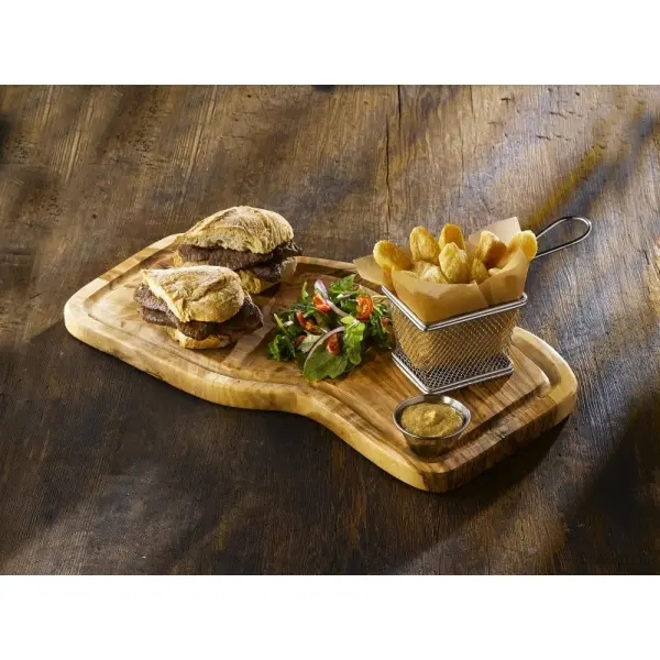 Serving Fry Basket Rectangular 10 X 8 X 7.5cm - Image 3